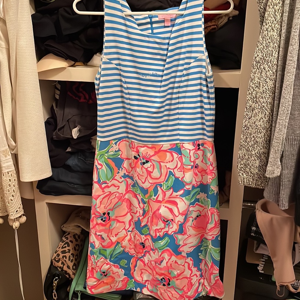 Lilly Pulitzer zip dress size small